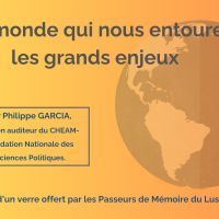 Conférence de Philippe Garcia - LUSSAC-LES-CHATEAUX